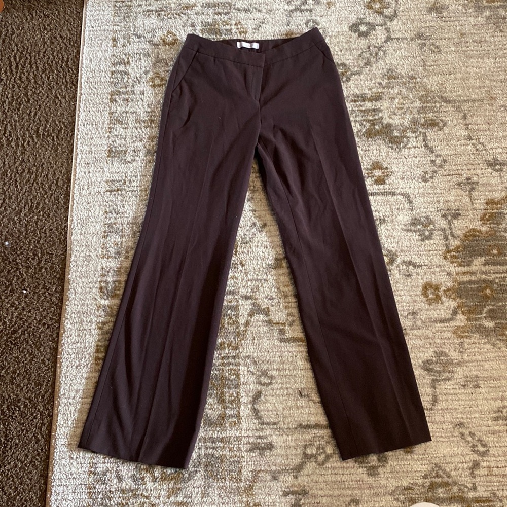 Caslon brown trousers that are long for that street wear look